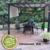 imageGT 10 FT Pergola Replacement Canopy Top Cover  RipLock 350