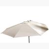 imageGarden Winds Replacement Canopy Compatible with the Real Living Triple Vent Umbrella 15 ft Sold at Big Lots Fits Model Numbers BS17031 BS19080LI BS19080RE BS19080NA BS19080GE BS21107Beige Whisper