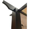 imageGarden Winds Replacement Canopy Top Cover for Arched Pergola with Sliding Canopy  RipLock 350Beige