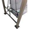 imageGarden Winds Replacement Canopy Top Cover for Broyhill Pergola Daybed Swing  Riplock 350  Slate Gray