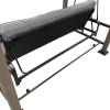 imageGarden Winds Replacement Canopy Top Cover for Broyhill Pergola Daybed Swing  Riplock 350  Slate Gray