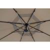 imageGarden Winds Replacement Canopy Top Cover for Hampton Bay LED Offset Solar Umbrella  WILL FIT MODEL YJAF052 ONLY  WILL NOT FIT ANY OTHER MODEL