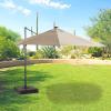 imageGarden Winds Replacement Canopy Top Cover for Single Tier 11 Ft Round Solar Umbrella  RipLock 350