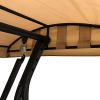 imageGarden Winds Replacement Canopy Top Cover for The GT Wicker Swing  Riplock 350  Will ONLY FIT Model GCS00229C Swing