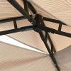 imageGarden Winds Replacement Canopy Top Cover for The Solar Grillzebo  RipLock 350