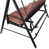 imageGarden Winds Replacement Canopy for Belden Park Swing Version I  Will fit Model RUS498X only  Check Size Before Purchase Measures 76quot x 48quot
