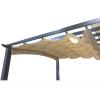 imageGarden Winds Replacement Canopy for The Hampton Bay Arched Pergola  Riplock 350  NutmegClassic Sand Beige