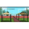 imageGarden Winds Replacement Canopy for The Windsor Grill Gazebo  Riplock 350  Beige  Will ONLY FIT Model LGG054PST Will NOT FIT Any Other ModelSlate Gray