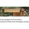imageGarden Winds Weight Rods for Pergola Canopy