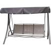 image3Person Sling Swing Replacement Canopy Beige