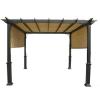 imageGT 10 FT Pergola Replacement Canopy Top Cover  RipLock 350