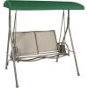 imageGarden Winds Replacement Canopy Top Cover for Garden Treasures SS909E1 Swing  RipLock 350  Slate GrayGreen