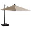 imageGarden Winds Replacement Canopy Top Cover for Single Tier 11 Ft Round Solar Umbrella  RipLock 350