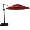 imageGarden Winds Replacement Canopy Top Cover for the Lowes Offset YJAF819R Umbrella Will Not Fit Any Other Model Read Description Before You BuyCinnabar