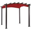 imageGarden Winds Replacement Canopy for The Hampton Bay Arched Pergola  Riplock 350  NutmegCinnabar
