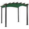 imageGarden Winds Replacement Canopy for The Hampton Bay Arched Pergola  Riplock 350  NutmegGreen