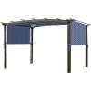 imageGarden Winds Universal Pergola Replacement Canopy  Standard 350  CinnabarMidnight Trellis