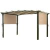 imageGarden Winds Universal Pergola Replacement Canopy  Standard 350  SageClassic Sand Beige