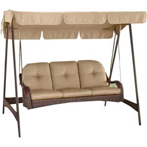 imageAzalea Ridge 3Person Swing Replacement Canopy Top Cover  Replacement Cover Only  Swing Frame and Cushions are NOT Included