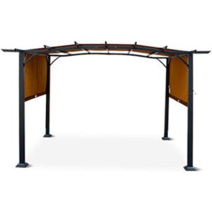 imageGarden Winds Replacement Canopy Top Cover Compatible with The ALDI Gardenline Belavi and Shoprite Pergola 49964 23700  Standard 350Classic Sand Beige