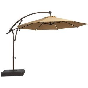 imageGarden Winds Replacement Canopy Top Cover for Hampton Bay LED Offset Solar Umbrella  WILL FIT MODEL YJAF052 ONLY  WILL NOT FIT ANY OTHER MODEL