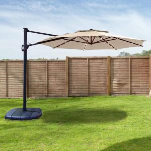imageGarden Winds Replacement Canopy Top Cover for The Simply Shade 11ft LED Umbrella  RipLock 350