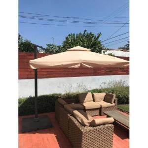 imageGarden Winds Replacement Canopy Top Cover for the OSH Double Tier 8ft Offset Umbrella  RipLock 350