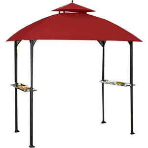 imageGarden Winds Replacement Canopy for The Windsor Grill Gazebo  Riplock 350  Beige  Will ONLY FIT Model LGG054PST Will NOT FIT Any Other ModelCinnabar