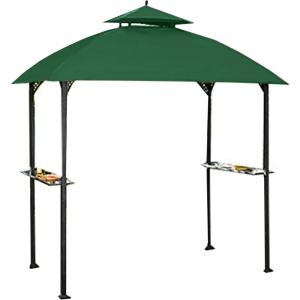 imageGarden Winds Replacement Canopy for The Windsor Grill Gazebo  Riplock 350  Beige  Will ONLY FIT Model LGG054PST Will NOT FIT Any Other ModelGreen