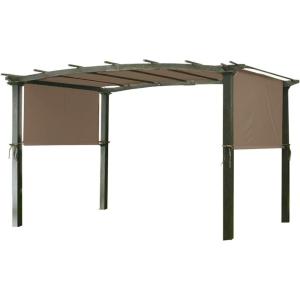 imageGarden Winds Universal Pergola Replacement Canopy  Standard 350  CinnabarNutmeg