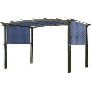 imageGarden Winds Universal Pergola Replacement Canopy  Standard 350  SageMidnight Trellis