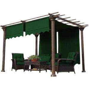 imageGarden Winds Universal Replacement Canopy Top Cover for Pergolas  NutmegGreen