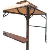 imageGarden Winds Replacement Canopy Top Cover for Greenvail Paxton Grill Gazebo  Riplock 350Classic Sand Beige