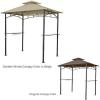 imageGarden Winds Replacement Canopy Top Cover for The LED Lighted Grill Gazebo Model LGG001PSTF  Will Only Fit This Model  RipLock 350
