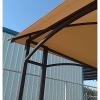imageGarden Winds Replacement Canopy for Sheridan Grill Gazebo  Riplock 350  BeigeBeige