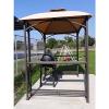 imageGarden Winds Replacement Canopy for Sheridan Grill Gazebo  Riplock 350  BeigeBeige