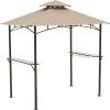 imageGarden Winds Replacement Canopy for Grill Shelter LGZ238PST11 MS1208404301 Riplock 350  BeigeBeige