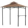 imageGarden Winds Replacement Canopy for Mainstays Grill Shelter Gazebo  Standard 350  BeigeStripe Canyon