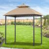 imageGarden Winds Replacement Canopy for The Pinehurst Grill Gazebo  Standard 350  Beige  Will ONLY FIT Model LGG093PSTB Will ONLY FIT IF You Have Horizontal RAILINGS ON Four SidesBeige