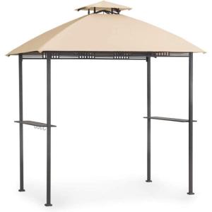 imageGarden Winds Replacement Canopy Top Cover for Westbrook Grill Gazebo  350  Beige