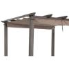 imageGarden Winds 9 Ft Pergola Replacement Canopy Top Cover  RipLock 350Beige