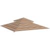 imageGarden Winds Replacement Canopy for Target Madaga Gazebo BeigeStripe Canyon