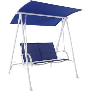 imageGarden Winds Replacement Canopy Top Cover for 2017 Maintstays 2Person Swing True Navy
