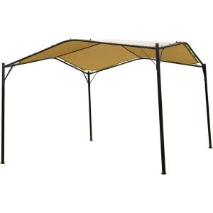 imageGarden Winds Replacement Canopy Top Cover for Mefo Garden 12 x 12 Swan Gazebo  RipLock 500Beige