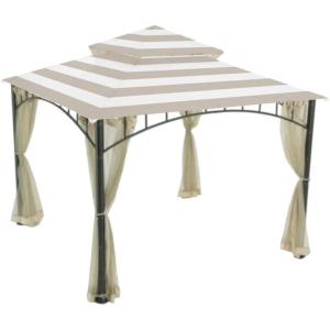 imageGarden Winds Replacement Canopy for Target Madaga Gazebo BeigeCabana Beige
