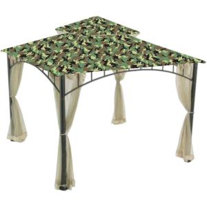 imageGarden Winds Replacement Canopy for Target Madaga Gazebo BeigeCamo Green