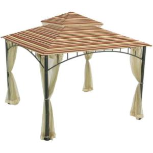 imageGarden Winds Replacement Canopy for Target Madaga Gazebo BeigeClassic Sandstone Red