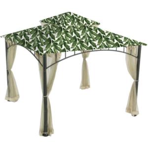 imageGarden Winds Replacement Canopy for Target Madaga Gazebo BeigePalm