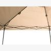 imageGarden Winds Custom Fit Replacement Canopy Top Cover Compatible with The Coleman 2000004407 2000035727 13 x 13 Two Tiered Tent Eaved Shelter  Upgraded Performance RIPLOCK 350 Fabric BeigeTerra Cotta
