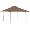 imageGarden Winds Custom Fit Replacement Canopy Top Cover Compatible with The Coleman 2000004407 2000035727 13 x 13 Two Tiered Tent Eaved Shelter  Upgraded Performance RIPLOCK 350 Fabric BeigeClassic Brown Nutmeg